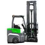 MJD25 Articulated Lithium Forklift / 4 Stage Quad Mast